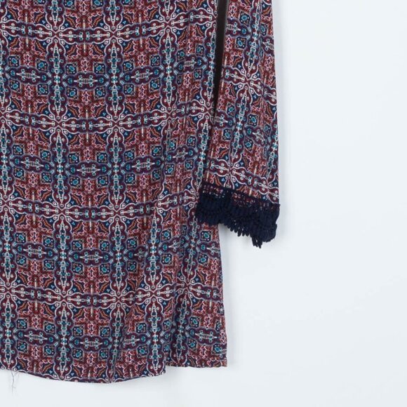 3 for $25 Xhilaration Paisley Shift Dress Size Small - Picture 3 of 7